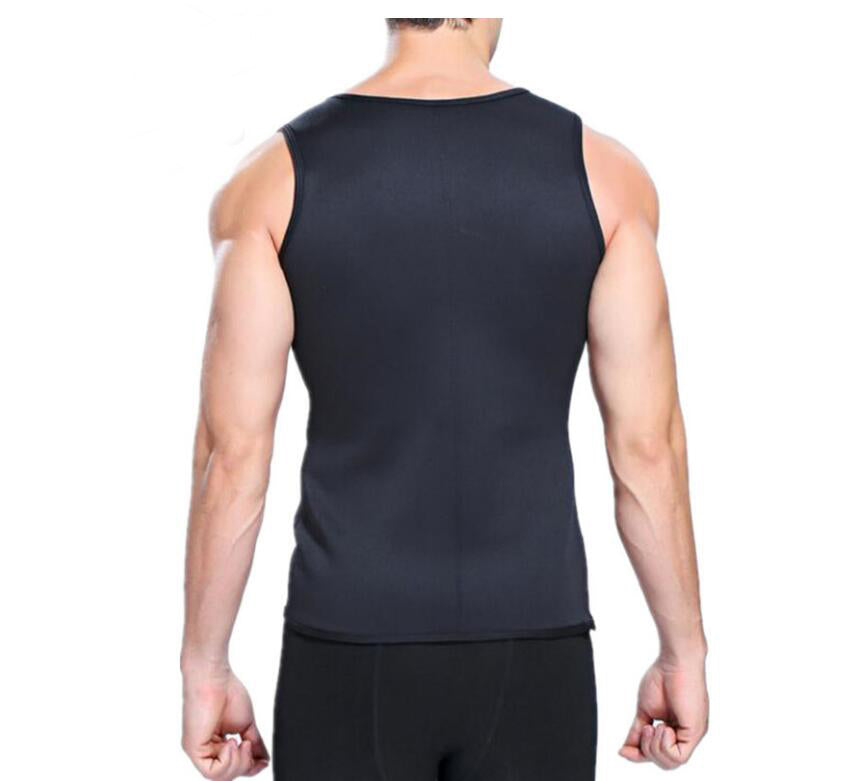 Chaleco moldeador de cuerpo deportivo para hombre 