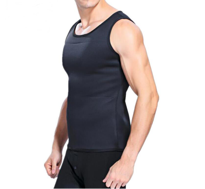 Chaleco moldeador de cuerpo deportivo para hombre 