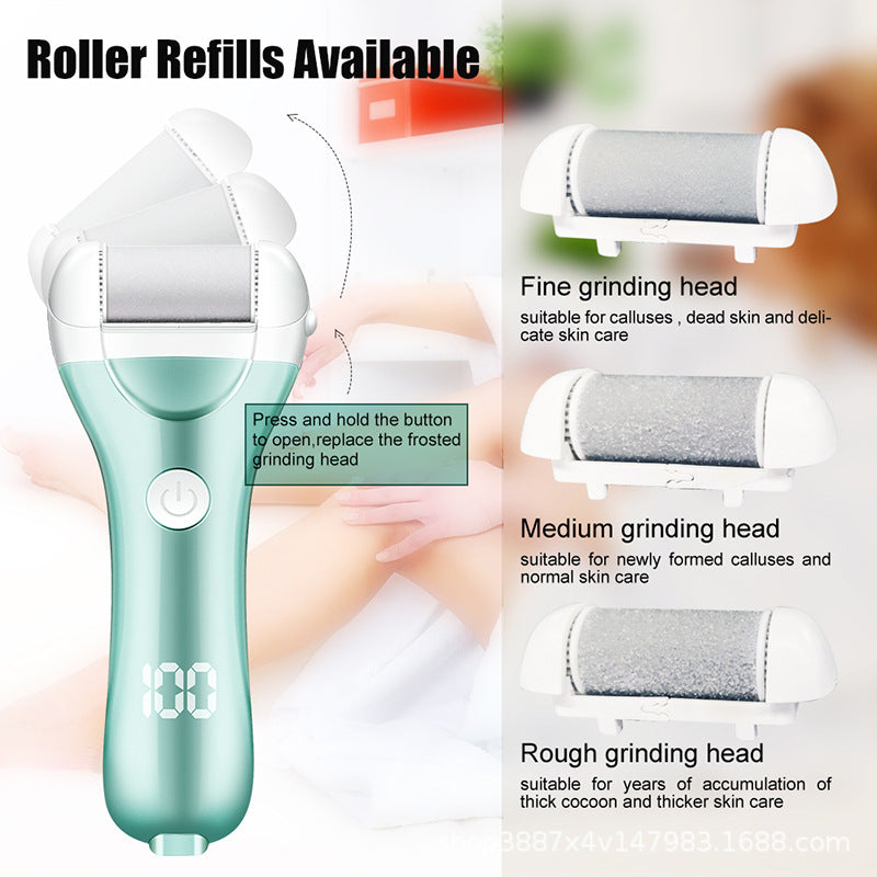 Charged Electric Foot File For Heels Grinding Pedicure Tools