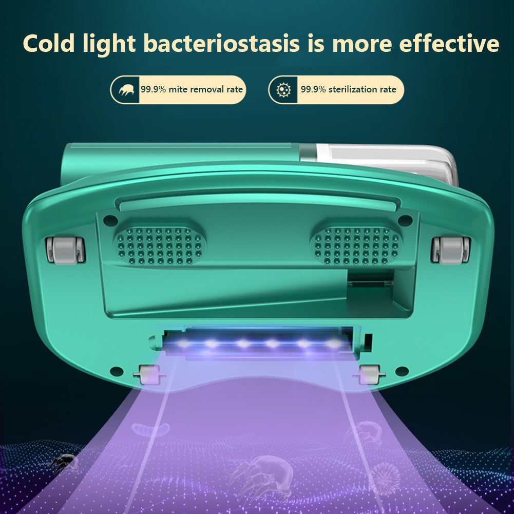 Dispositivo inalámbrico conveniente del retiro del ácaro del doble del golpe de la lámpara ULTRAVIOLETA de la cama casera