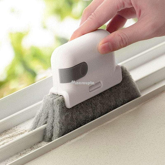 2 in 1 Groove Cleaning Tool Window Frame Door Groove Cleaning Brush Sliding Door Track Cleaning Tools Hand-held Crevice Cleaner Shopytta