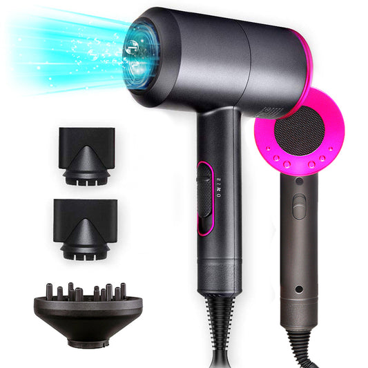 New professional hair dryer strong wind hair dryer cold and hot dry hair anion electric hair dryer