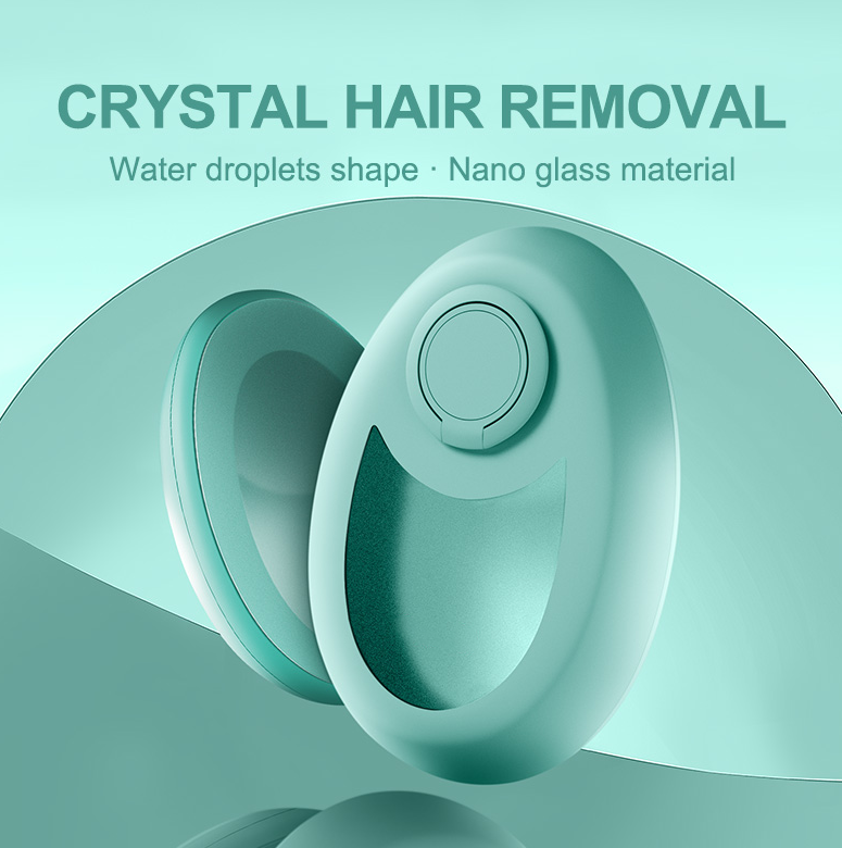 Borrador de pelo de cristal mágico para mujeres y hombres, herramienta de exfoliación física, herramienta de eliminación de borrador de pelo sin dolor para piernas, espalda y brazos