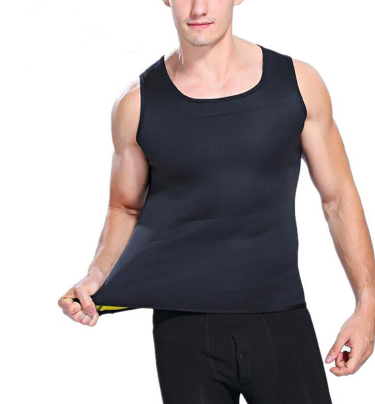 Chaleco moldeador de cuerpo deportivo para hombre 