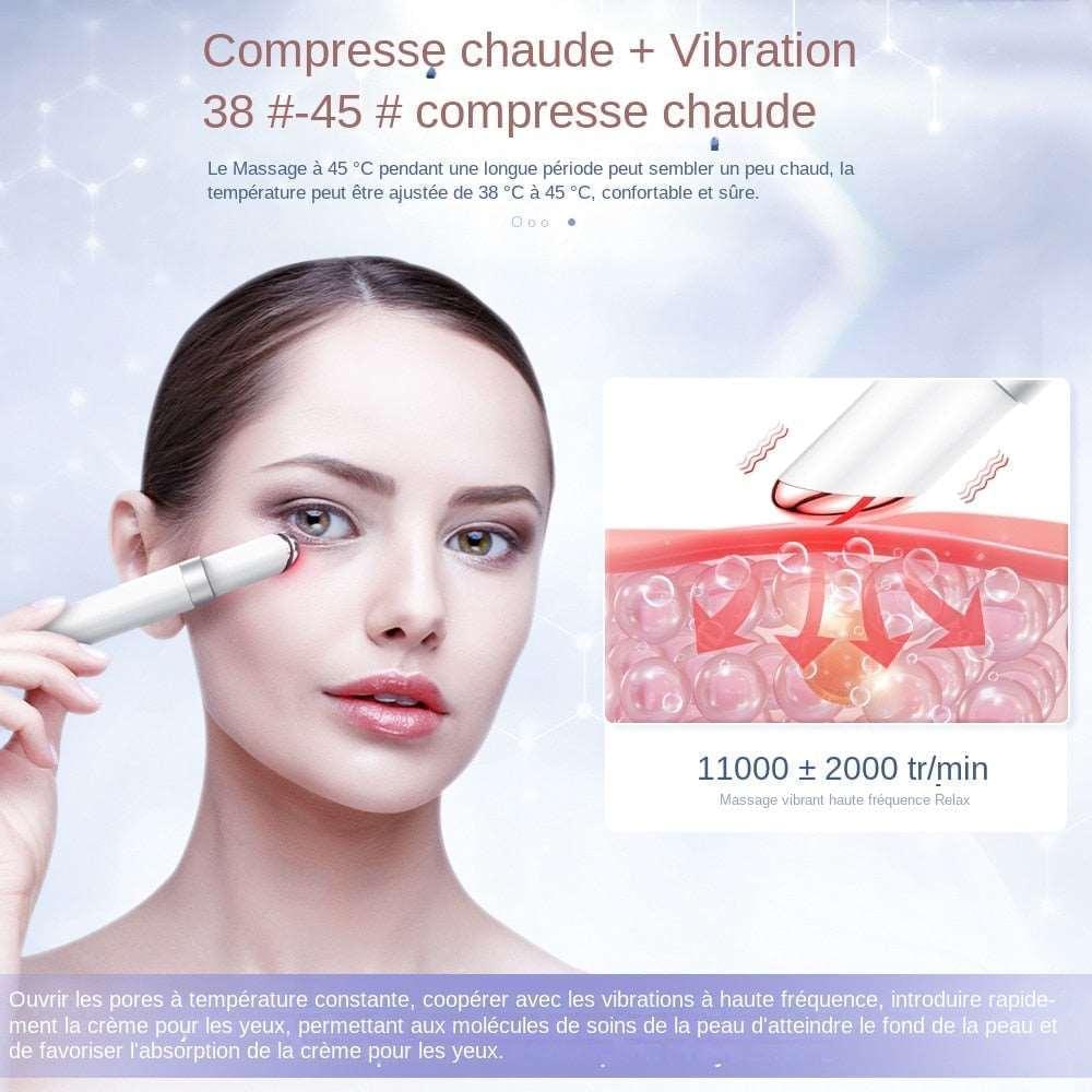 ANLAN EMS Electric Eye Massager Eye Skin Lift Anti Age Wrinkle Skin Care Tool Vibration 45℃ Hot Massage Relax Eyes Photo Therapy Shopytta