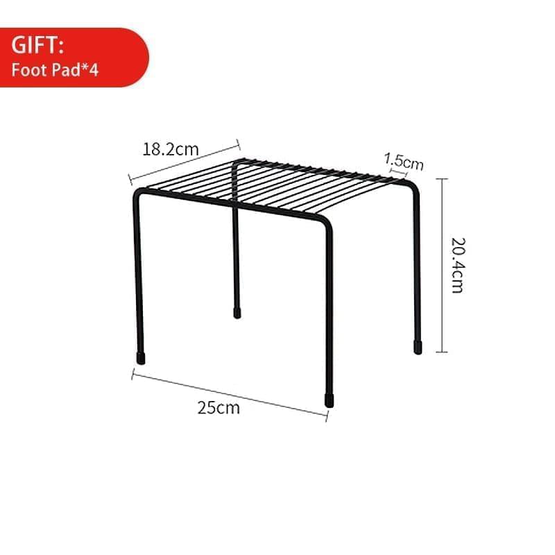 Adjustable storage shelf support, multifunction and adapts to all spaces