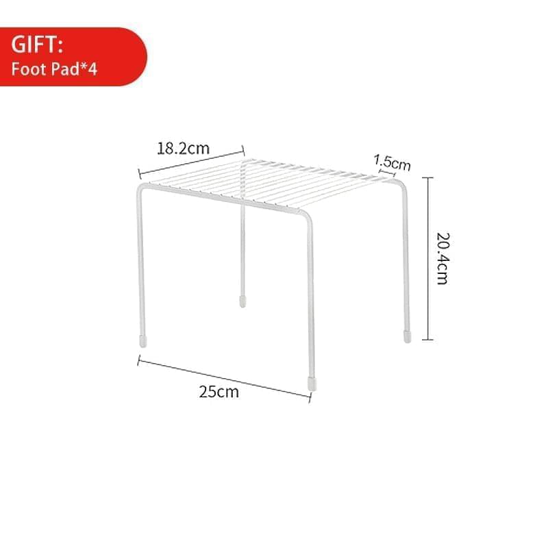 Adjustable storage shelf support, multifunction and adapts to all spaces