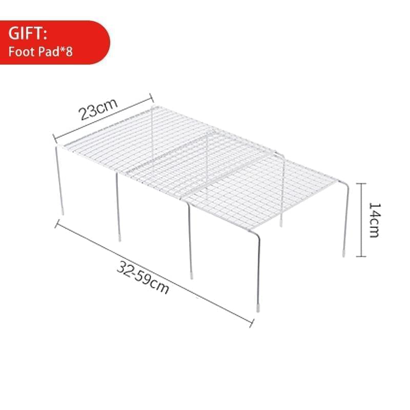 Adjustable storage shelf support, multifunction and adapts to all spaces