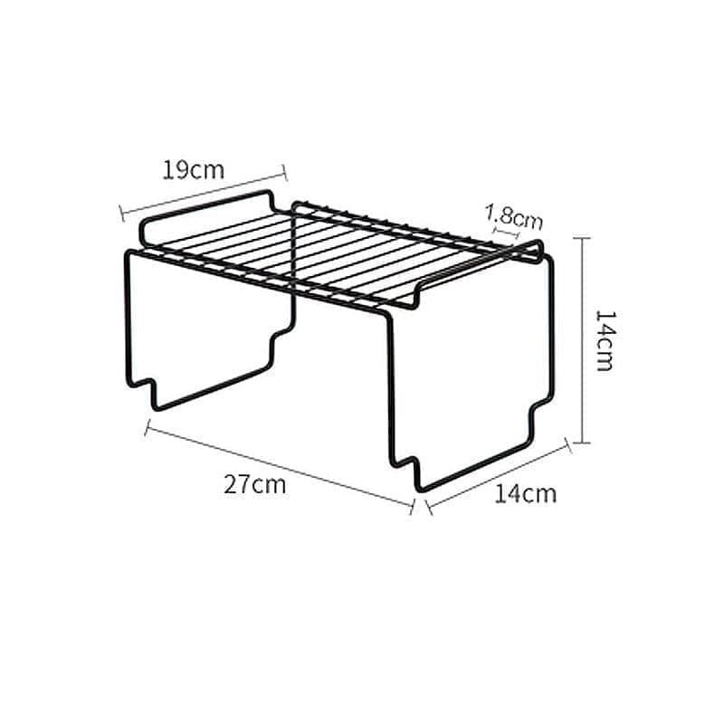 Adjustable storage shelf support, multifunction and adapts to all spaces