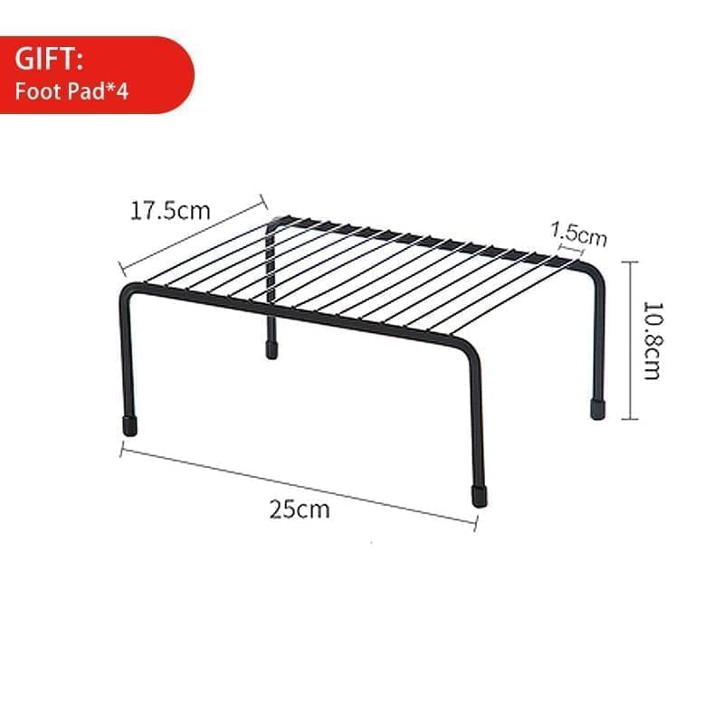 Soporte para estantes de almacenaje regulable, multifunción y se adapta a todos los espacios
