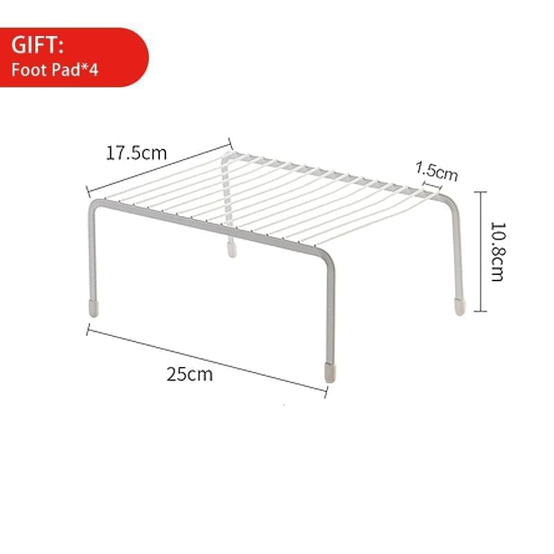 Adjustable storage shelf support, multifunction and adapts to all spaces