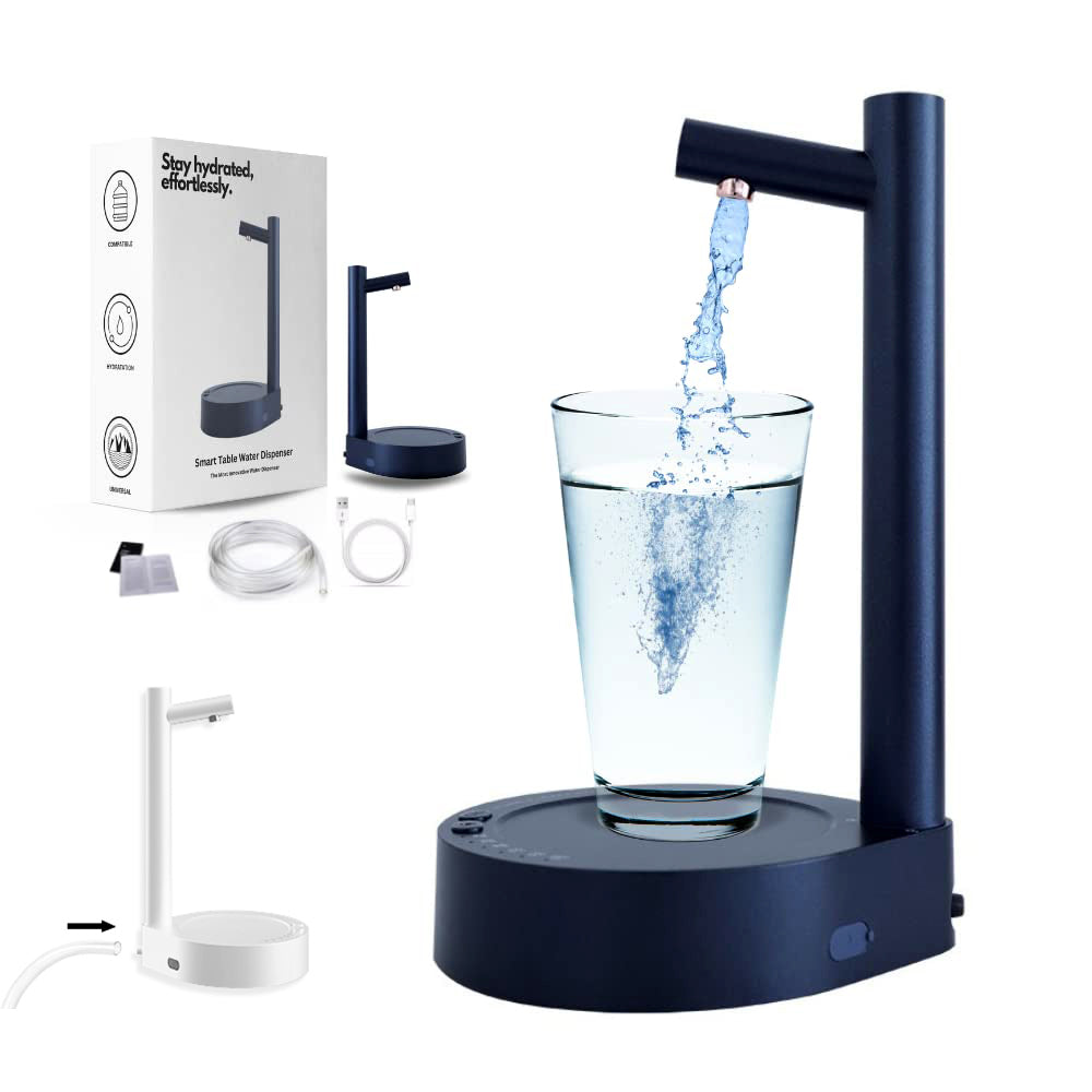 Desk Dispenser Electric Water Gallon Pump Automatic Water Bottle Pump Dispenser Rechargeable Water Pump Dispenser Shopytta