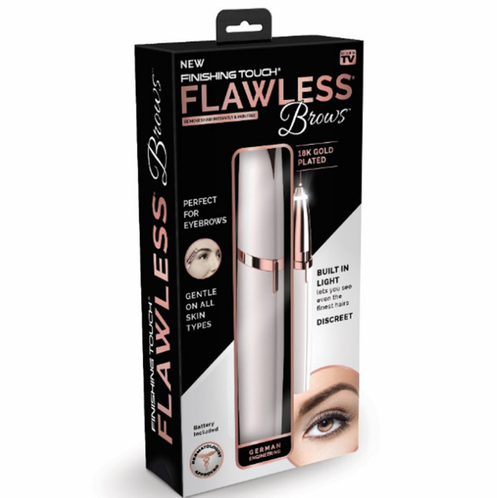 Flawlessly Brows Electric Eyebrow Remover Shopytta