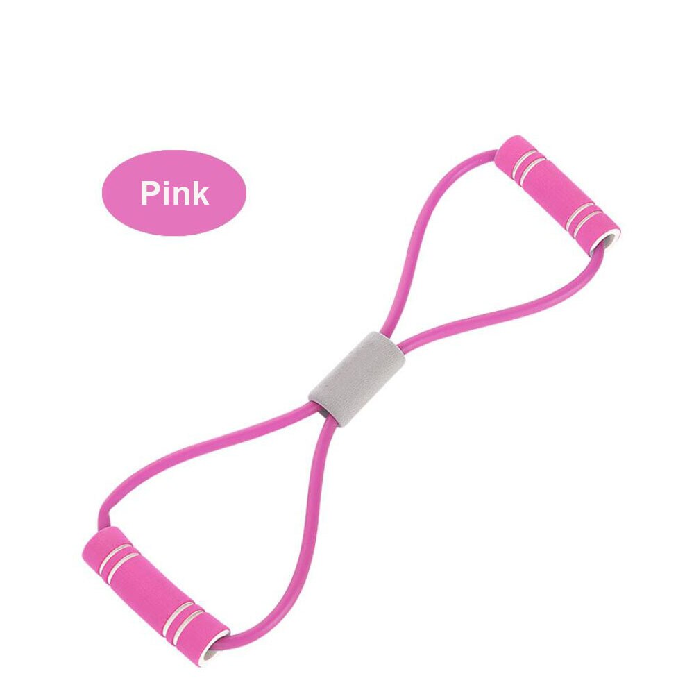 Yoga Elastic Band Home Fitness Equipment Portable Upgraded Shoulder Opening And Back Beautification 8-Line Tension Rope