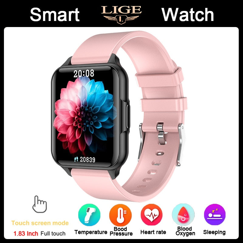 LIGE Waterproof Smartwatch For Man Shopytta