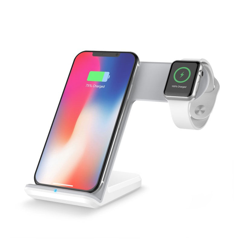 Mobile phone watch two in one wireless charger Shopytta