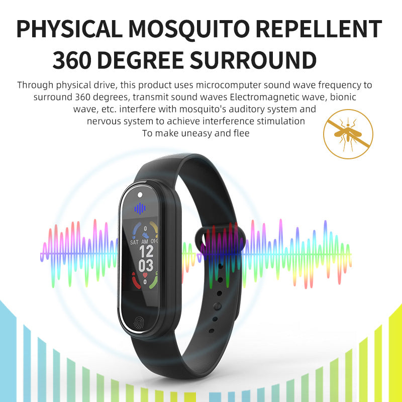 New Mosquito Repellent Bracelet Ultrasonic Insect Wristband Watch Portable Repeller Electronic Bracelet Anti Mosquito Baby Kids Adults Shopytta