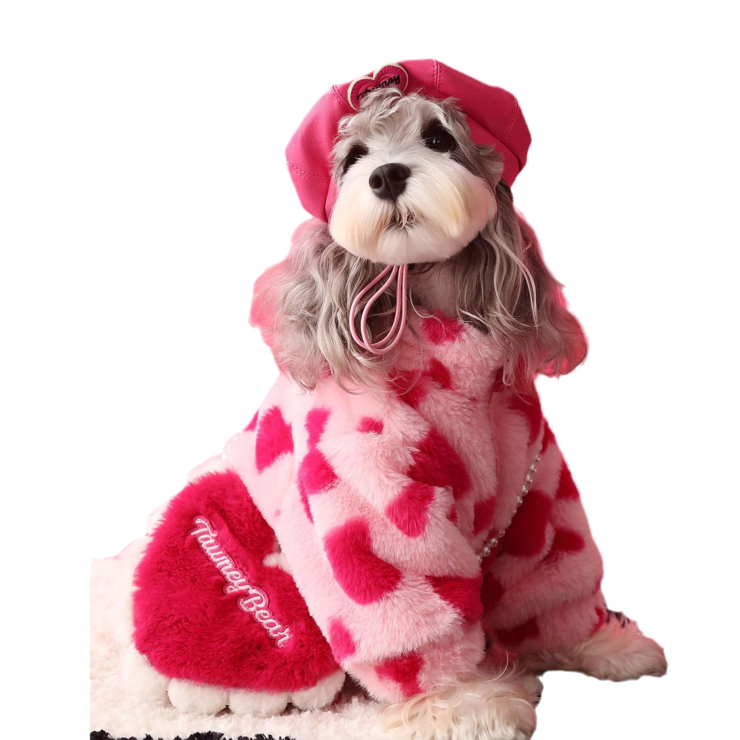 Ropa para perros Abrigo de felpa Warm Love