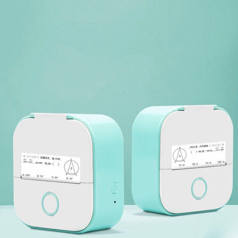 Portable Mini Thermal Label Printer Home Photo Printer Student Wrong Question Printer Bluetooth Mini Label Printer Price Tag Shopytta