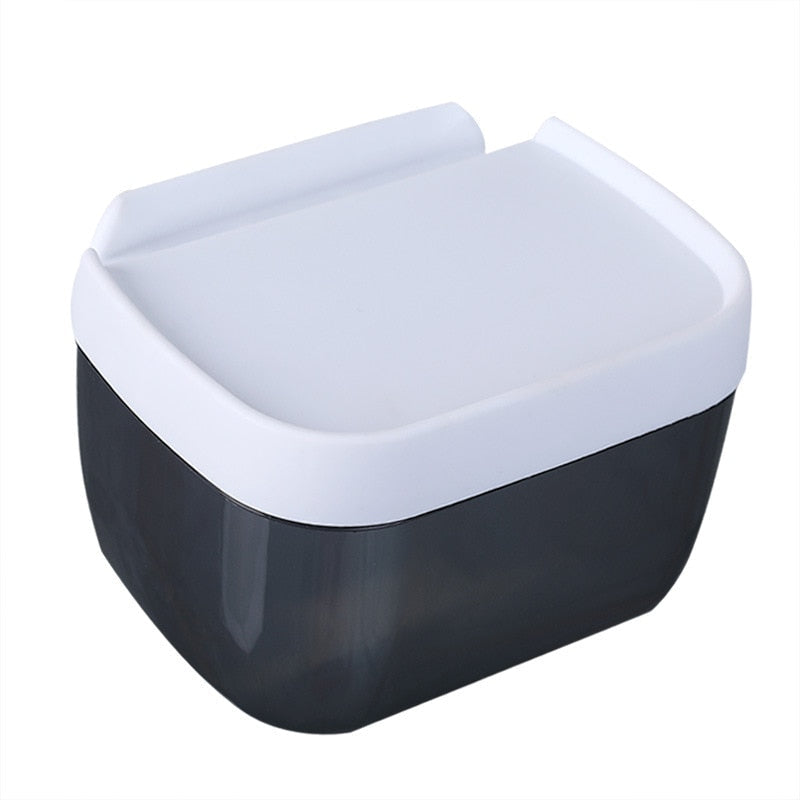 Punch-free Toilet Paper Holder Box Waterproof Storage Toilet Paper Storage Rack Paper Towel Kitchen Bathroom Storage Box Shopytta