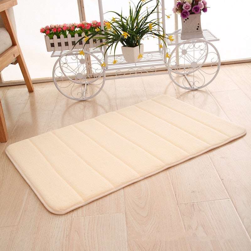 12 Colors Home Bath Mat Super Absorbent Bathroom Carpets Rugs Soft Memory Foam Floor Bedroom Toilet Floor Shower Rug Decor