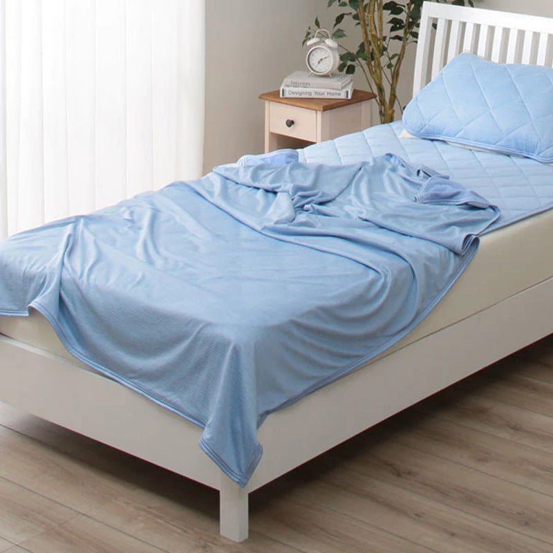 Single Cold Feeling Cool Feeling Napping Blanket Summer Cool Quilt Sofa Air Conditioning Ice Silk Shopytta