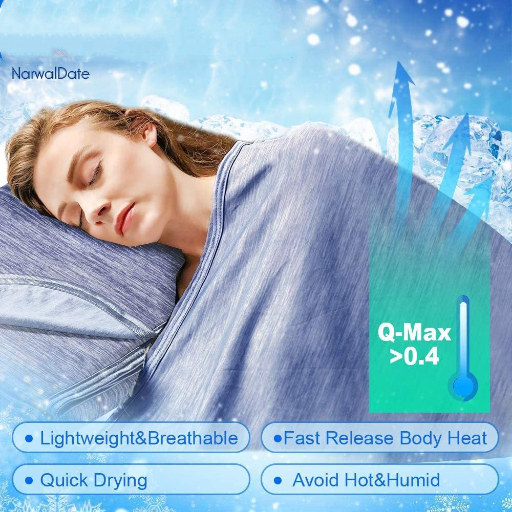 Single Cold Feeling Cool Feeling Napping Blanket Summer Cool Quilt Sofa Air Conditioning Ice Silk Shopytta