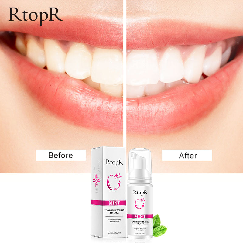 Teeth Cleansing Whitening Mousse Tooth Removes Stains Essence Oral Hygiene Dental Mousse Cleaning Tools Toothpaste For Adults Shopytta