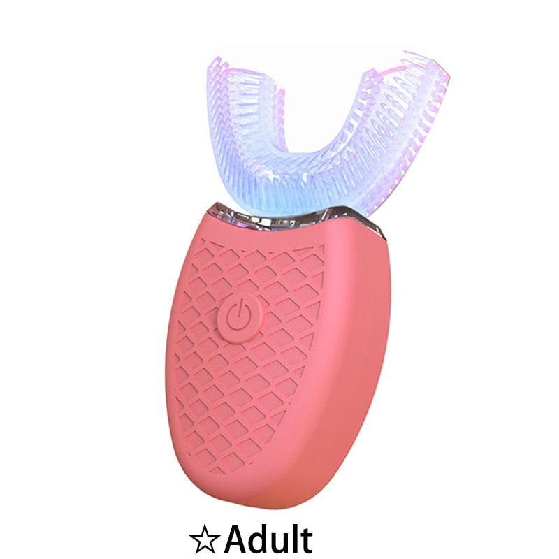 Ultrasonic Electric Toothbrush U-shaped Automatic Timing Toothbrush Charging Adult Tooth Whitening Electric Toothbrush Shopytta