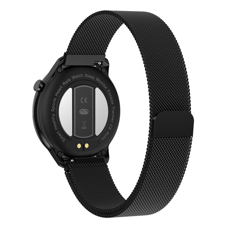 Upgrade your style and health with Smartwatch Lady: a feature-rich tracker Compatible with Xiaomi, iOS and a perfect alternative to KW20 and M4. Shopytta