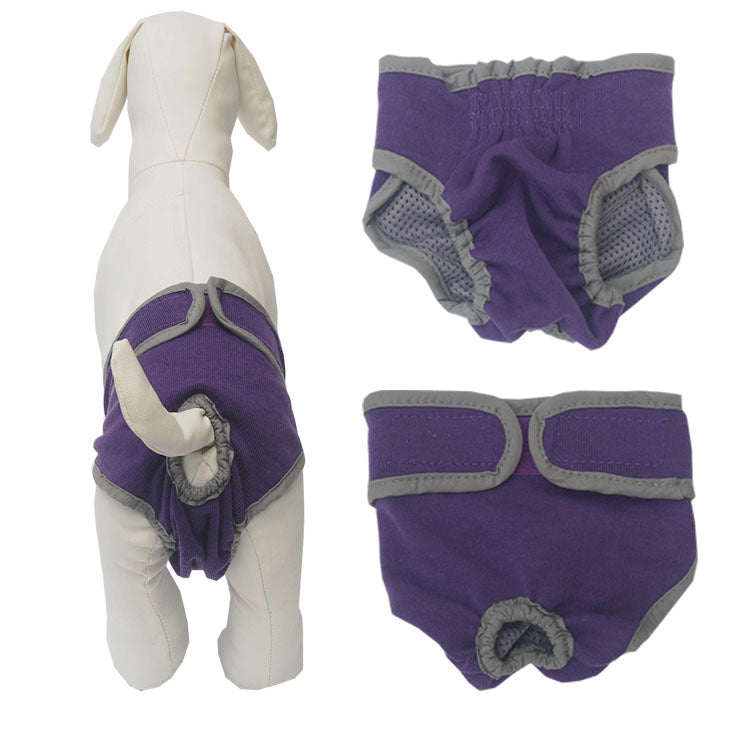 Fashion Simple Pet Velcro Menstrual Panties